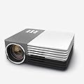 GAOAG Mini Projector - Upgraded Projector +50% Lumens LED Full HD Mini Portable