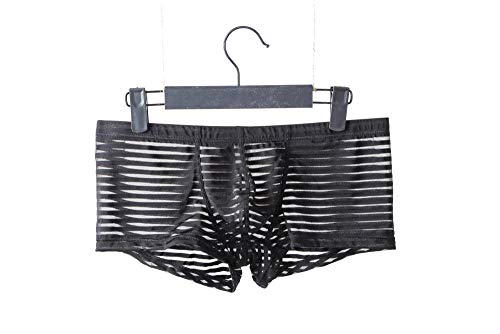 Aerlan-Perizoma-Uomo-Sexy-HotBoxer-da-Uomo-Sex-AppealIntimo-Traspirante-a-Vita-Bassa-temptation-N214-BlackXL-Thong-Sexy-Hot-Lingerie