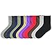 K. Bell Women's 1 Pack Relaxed Top Crew Socks, Khaki, Shoe Size: 4-10
