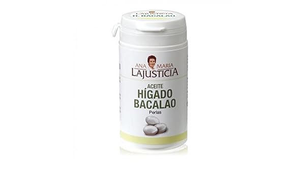 Aceite de Hígado de Bacalao - 60 perlas: Amazon.es: Salud y cuidado personal