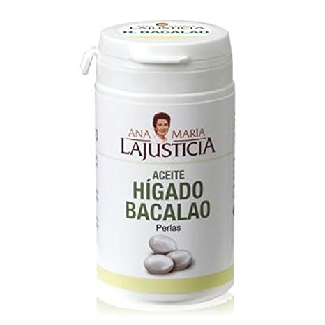 Aceite de Hígado de Bacalao - 60 perlas: Amazon.es: Salud y cuidado personal