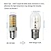 UNITEDLUX E17 LED Bulb for Microwave Oven Appliance 4W (40W Halogen Bulb Equivalent) Warm White 3000K Non-Dimmable Ceramic Body Microwave Oven Light Bulb (2Pack)