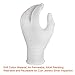 Paxcoo 6 Pairs White Cotton Gloves for Cosmetic Moisturizing Coin Jewelry Inspection Hand Spa – Large Size