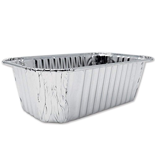 2 Fig+Leaf+Disposable+Aluminum+Meatloaf