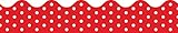 Carson-Dellosa Red and White Dots Border (108219)