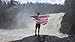 Aguila American Flag Body Cape - USA Flag - USA Flag Cape - America Cape - USA Party Gear