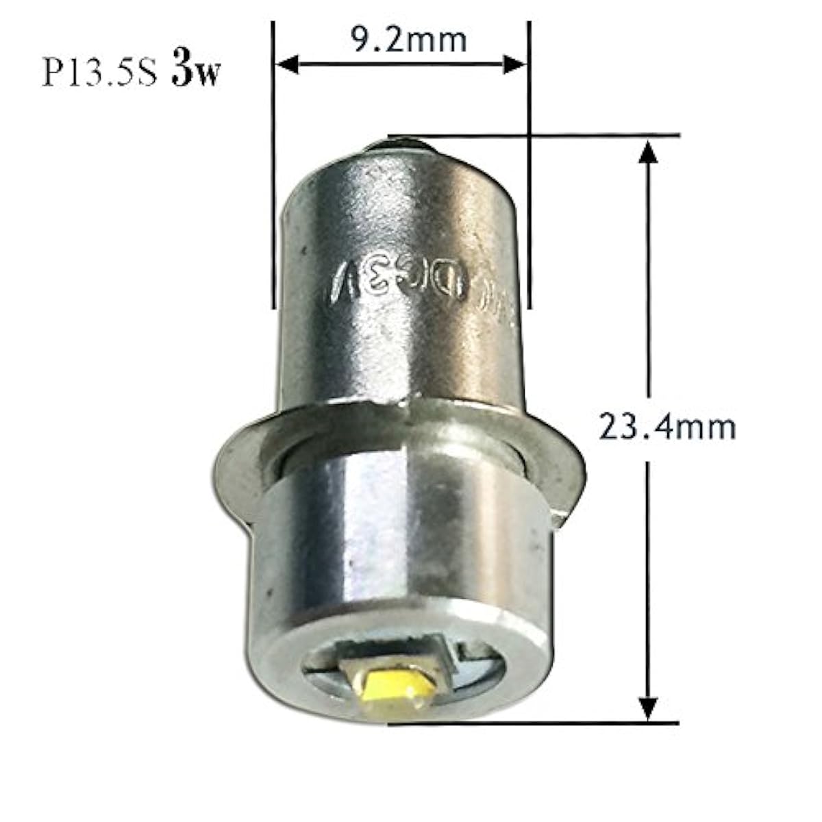 Maglight Maglite LED Bulb 2 Cell C D Conversion Upgrade 200 Lumen