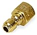 General Pump Pressure Washer 1/4in. NPT-F Quick Connect Plug 5000 PSI