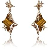 Retro personalized star earrings fashionable ladies accessories exquisite star pendant earrings M2540