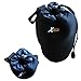Xtech Large Soft Neoprene Lens Pouch for Canon, Nikon, Fuji, Leica, Sony, Panasonic, Pentax, Sigma, Tamron, Vivitar, Konica & Minolta Lenses