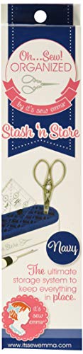 It's Sew Emma ISE-727 Navy OhSew Orgn Stash 'n Store - Thumbnail 2