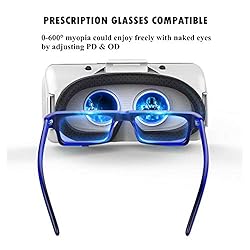 3D Headset VR Glasses 360°Movie Game Viewer
