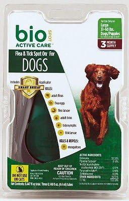 Bio Spot Active Care Flea &amp; Tick Spot On Dog Large 3 Month