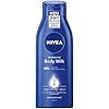 NIVEA Rich body milk (400 ml), intensively nourishing body cream with almond oil of natural origin, lotion with deep…