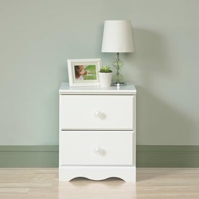 Amazon Com Storybook 2 Drawer Nightstand Soft White Finish Expert Guide Furniture Decor