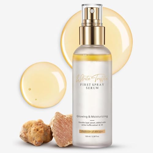 LBOYLOVE® White Truffle First Spray Serum, Hydrating Face Mist For Dry And Sensitive Skin, Dark Spot Correcting Glow Serum Multifunctional Spray, Body Mist For Women & Men, Vegan Korean Skincare