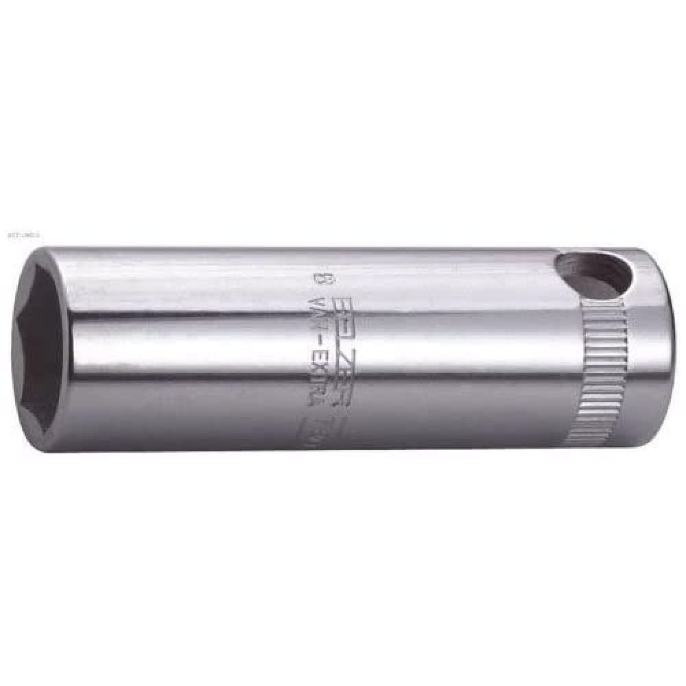 Bahco 7805SM-18 Hex Deep Length Socket, Silver, 1/2-Inch, 18 mm