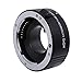 Movo Photo AF 25mm Macro Extension Tube for Sony Alpha DSLR Camera (Metal Mount)
