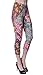 PLUS SIZE Printed Brushed Capris (Dreamy Uprising)