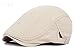 Qunson Men's Cotton Flat Ivy Gatsby Newsboy Driving Hat Cap