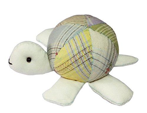 Turtle Pin Cushion Sewing Project Kits for Beginners Quilting Kits with Fabric (Green)