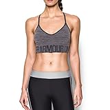Under Armour Women's Armour Seamless Streaky Heather, Carbon Heather/Charcoal, X-Large