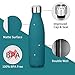 king do way 17oz Double Wall Vacuum Cool Insulation Stainless Steel Water Bottle Leak- Proof and No Sweating Perfect for Summer Outdoor Sports Camping Hiking Cycling (Lake Blue)