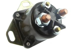 CRANK N CHARGE OEM Style Replacement For Ford Diesel Glow Plug Relay Solenoid 6.9L & 7.3L Powerstroke, Turbo, 1985-2003 E-Series Econoline E250 E350 Van, F-Series Pickups 1994 95 96 97 98 99 00-2003 F250 F350 F450