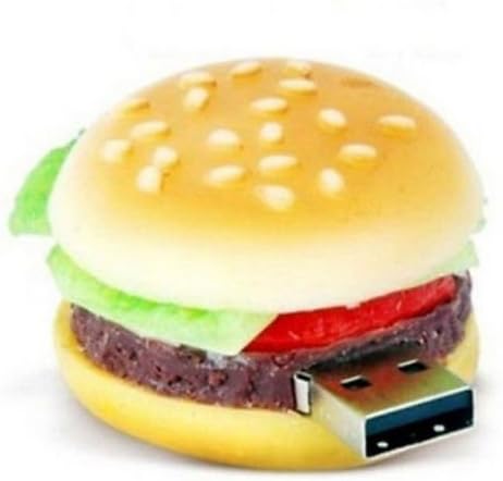 Cute Hamburger Model 8GB USB 2.0 Flash Drive Memory Stick Pen Drive