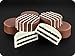 SpinningLeaf Standard Sandwich Cookie Chocolate Candy Mold