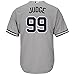 Aaron Judge New York Yankees #99 Youth Cool Base Road Jersey Gray (Large 14/16)