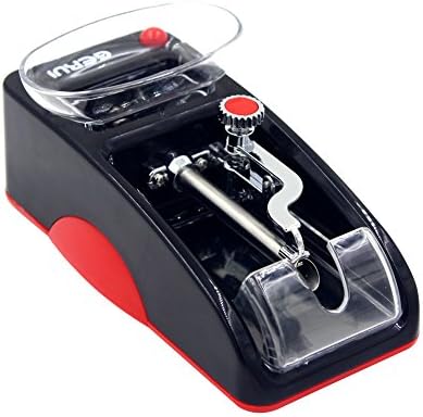 SHENGXIA Electric Cigarette Injector Tobacco Rolling Automatic Roller Maker 110V Black/Red