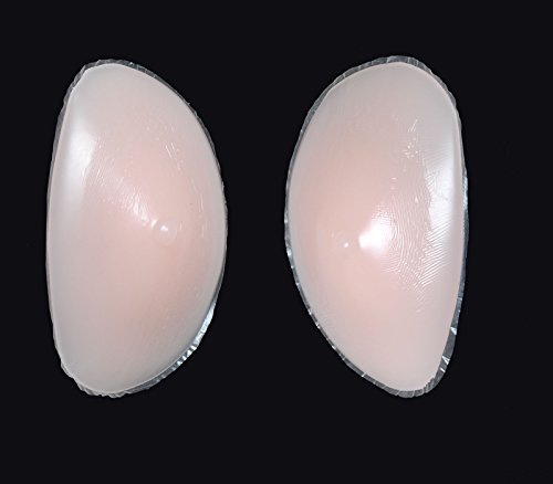 Motawator Silicone Breast Enhancers Chicken Fillets Pushup Bra Implants (34D 36C 38C)