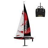 XIAOKEKE 2.4G RC Simulation Sailboat 4CH Remote