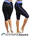 SISYAMA Anti Cellulite Weight Loss Hot Slimming Sweat Sauna Neoprene Capris Pants (2XL)