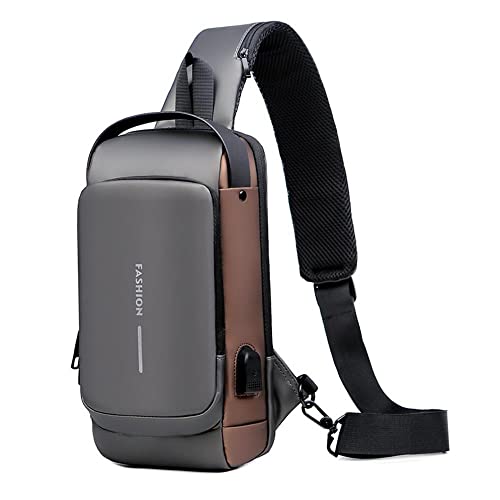 Anti theft Crossbody Sling bag,Waterproof Shoulder Backpack