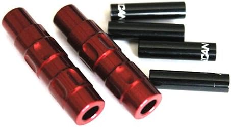 Aican Light Bike Inline Barrel Index Adjuster Shift Vs Jagwire (Red)