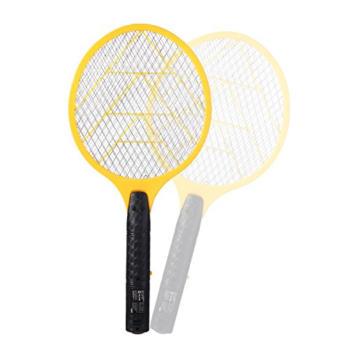 ALAM Electric Bug Zapper Fly Swatter Handheld Racket, Indoor & Outdoor