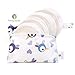 Washable Organic Bamboo 12CM Daytime Nursing Pads 8 pack (4 pair) with Laundry Bag - Natural and Reusable, Ultra Soft, and Super Absorbent for the Ultimate Luxury Breast Pad - By Serenity Bamboo