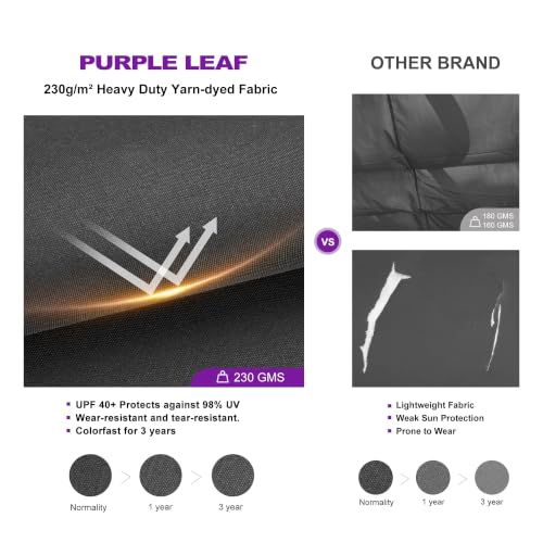 PURPLE LEAF 10x13 Retractable Pergola Review: Durable Aluminum Frame with Sloped Roof image 30