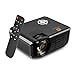 Video Projector, Houzetek 2500 Lumens Multimedia Home Theater Video Projector Support 1080P HDMI USB SD Card VGA AV for Home Cinema TV Laptop Game iPhone Andriod Smartphone with HDMI Cable
