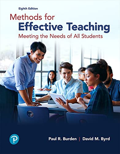 Methods F/Effective Teaching