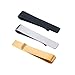 Men Tie Clip Set by AnalysisyLove Gift Fits Skinny Ties, Gold Silver and Black Classic Three-Tone, 1.9 Inches