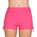 Avidlove Swim Shorts for Women Solid Boyleg Bikini Bottom Shorts Swimsuit with Adjustable Ties(XS-XL)