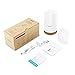 AUKEY Essential Oil Diffuser, 100ml Frosted Glass Ultrasonic Diffuser for Aromatherpay with Color Changing LED Lights and Auto Shut-off