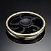 Tegion Fan Wheel Hands Fidget Spinner Toy -Light And Compact For Smaller Hands- Speed Bearing with 3 Min+ Spinning Time -Super Smooth durable ABS Frame and Precision Brass Material (Engraved Ring)