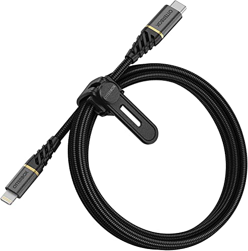 OtterBox Premium Fast Charge Cable Lightning to USB-C 3.3FT - Black