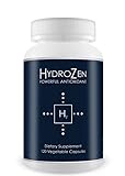 HydroZen Antioxidant Molecular Hydrogen Supplement 120 Capsules - Eliminates Free Radicals, Restores Health, Combats Anti-Aging and Stress