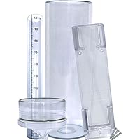 Stratus Precision Rain Gauge with Mounting Bracket (14" All Weather)