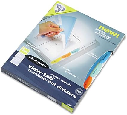 WLJ55565 UNITED STATIONERS (OP) INDEX,5TB SQ,VIEWTAB,AST